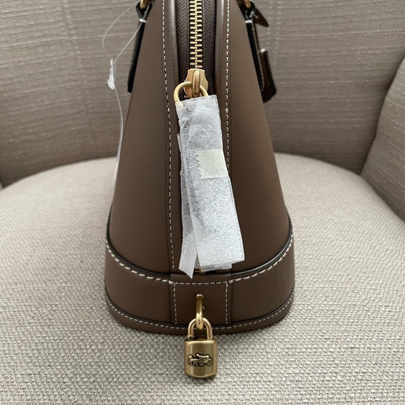 Coach Revel bag in colour dark stone new with tag - Picture 7 of 16